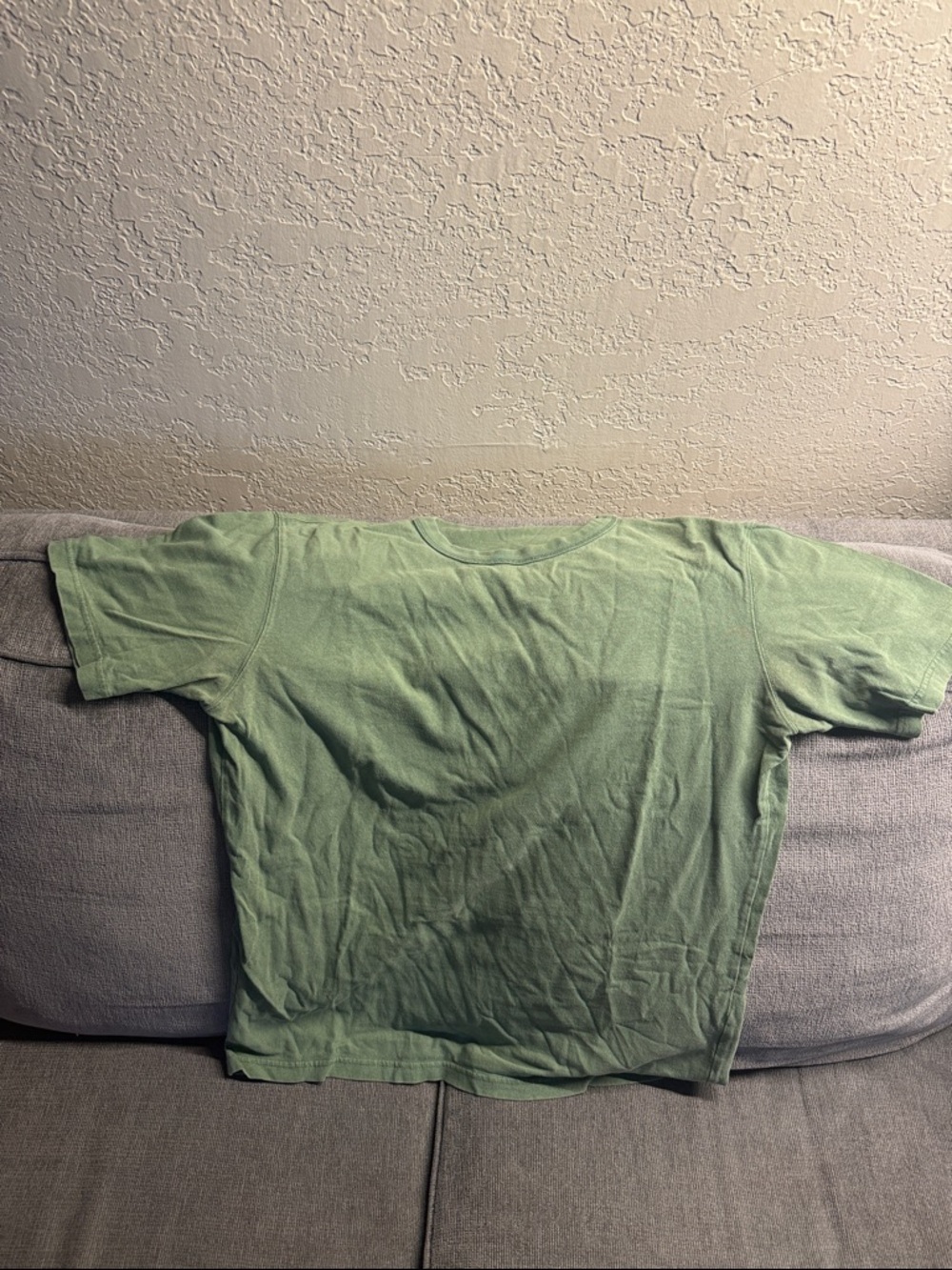 Uniqlo Olive Crew Neck T-Shirt